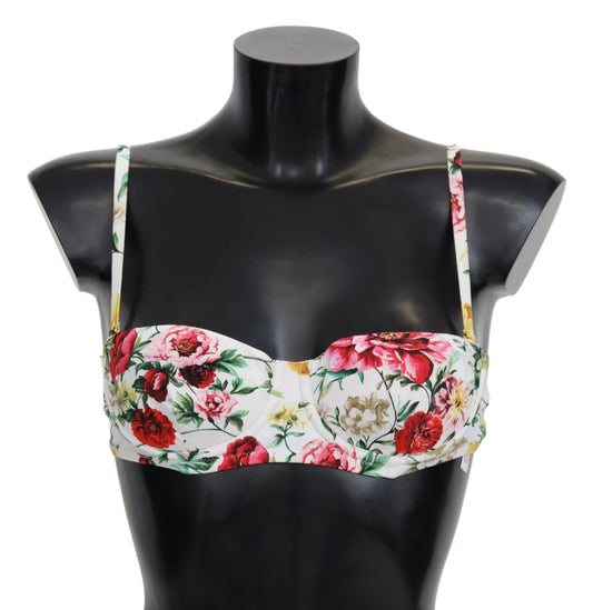 Dolce & Gabbana Bikini-Oberteil mit Blumenmuster