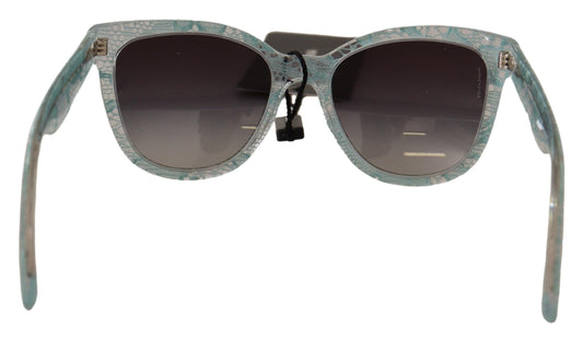 Dolce & Gabbana Sizilianische Spitze Kristall Acetat-Sonnenbrille