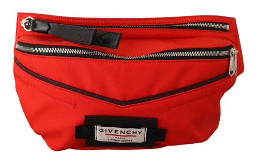 Givenchy Elegante grosse Gürteltasche in Rot und Schwarz