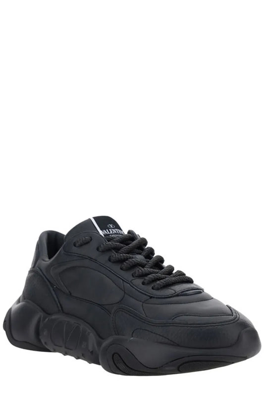 Valentino Eleganz Low-Top Leder-Sneakers