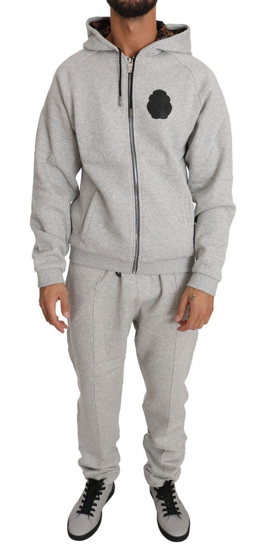 Billionaire Italian Couture Elegant grey tracksuit