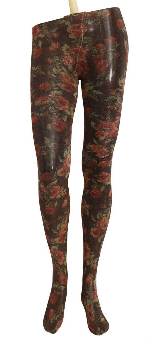 Dolce &amp; Gabbana floral print nylon tights