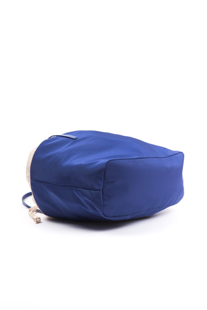 BYBLOS blaue Tasche aus Stoff mit Akzenten