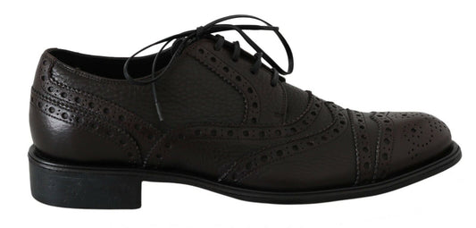 Dolce & Gabbana Elegante Wingtip-Derby-Schuhe