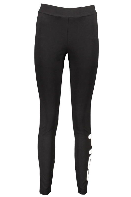 Fila Elastische Leggings mit hohem Bund und Logodruck