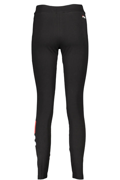 Fila Elastische Leggings mit hohem Bund und Logodruck