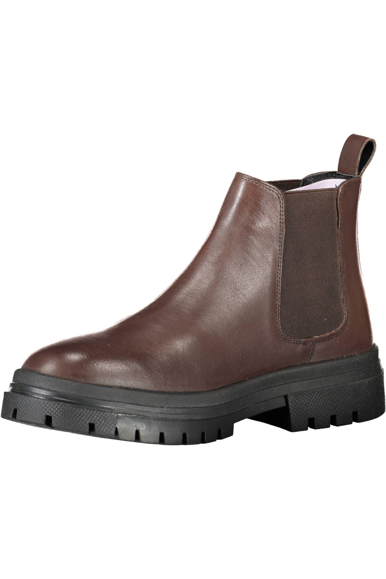 Levi's braune Stiefelette mit seitlichem Gummizug