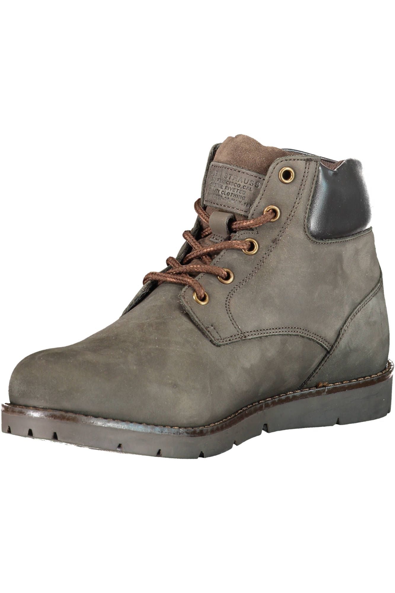 Levi's Rustikale braune Ankle Lace-Up Stiefel