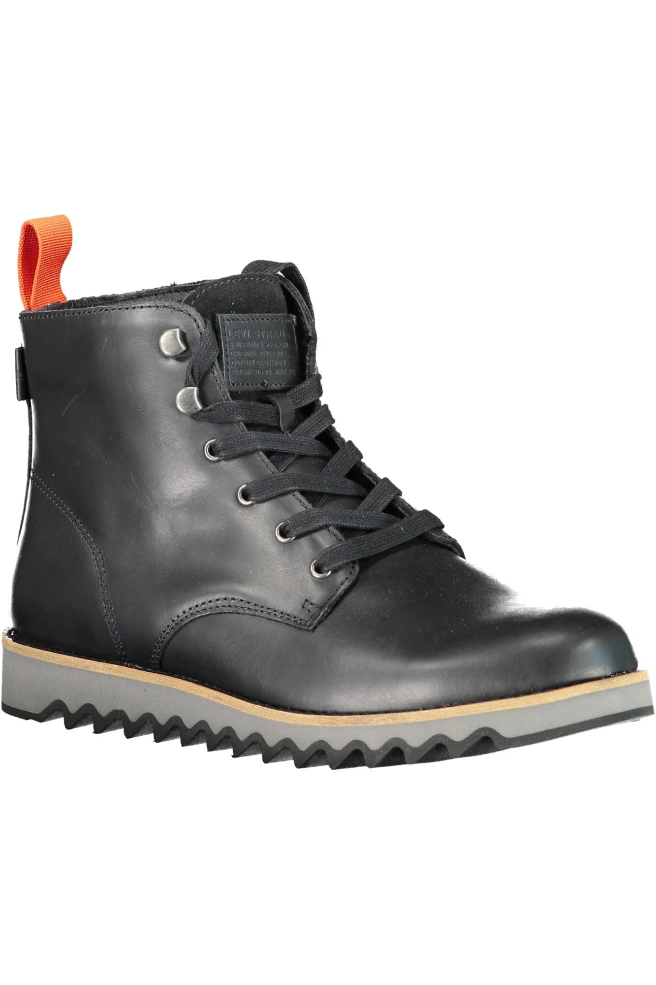 Levi's schwarze Stiefelette mit kontrastierender Sohle