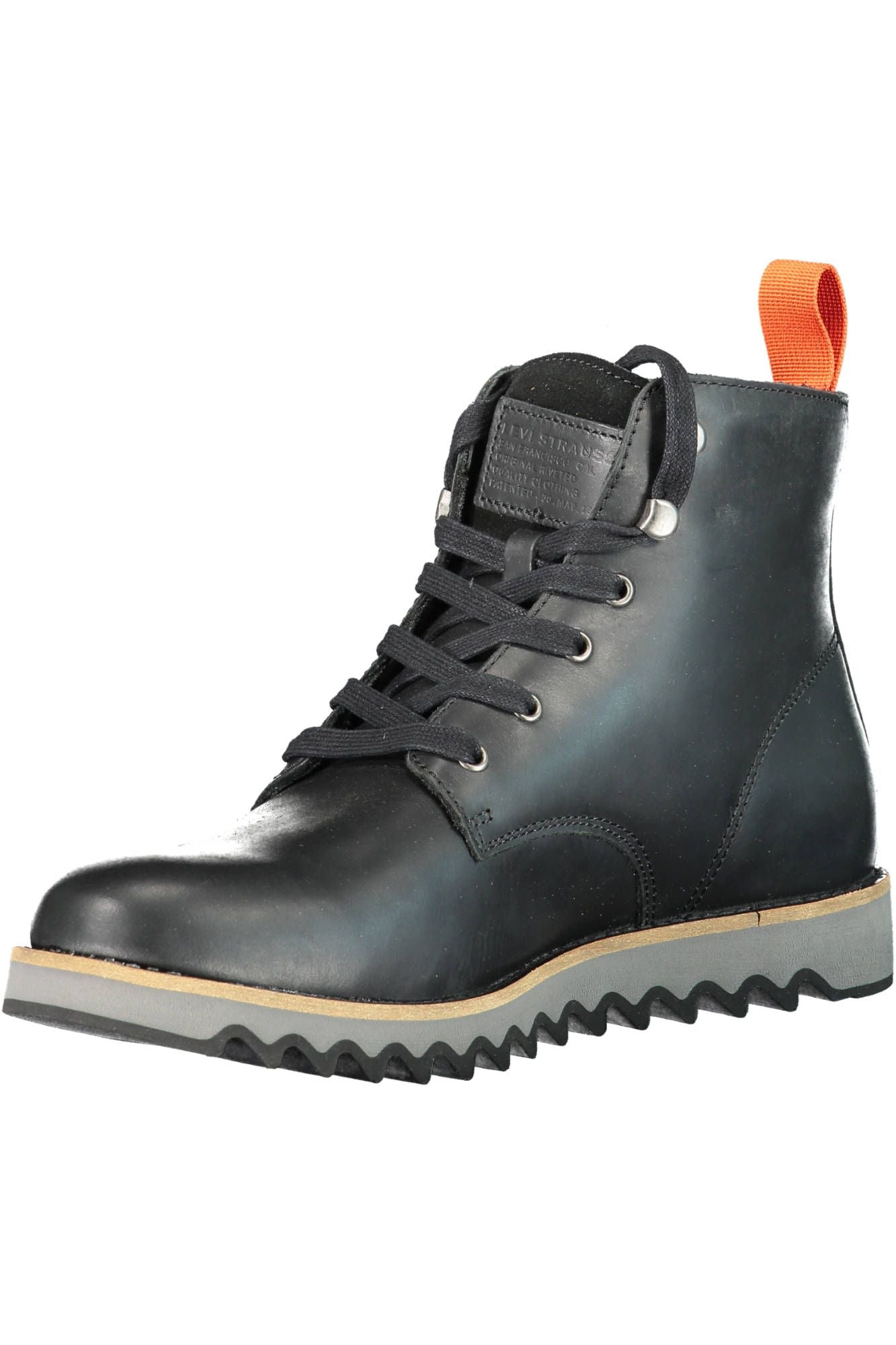 Levi's schwarze Stiefelette mit kontrastierender Sohle