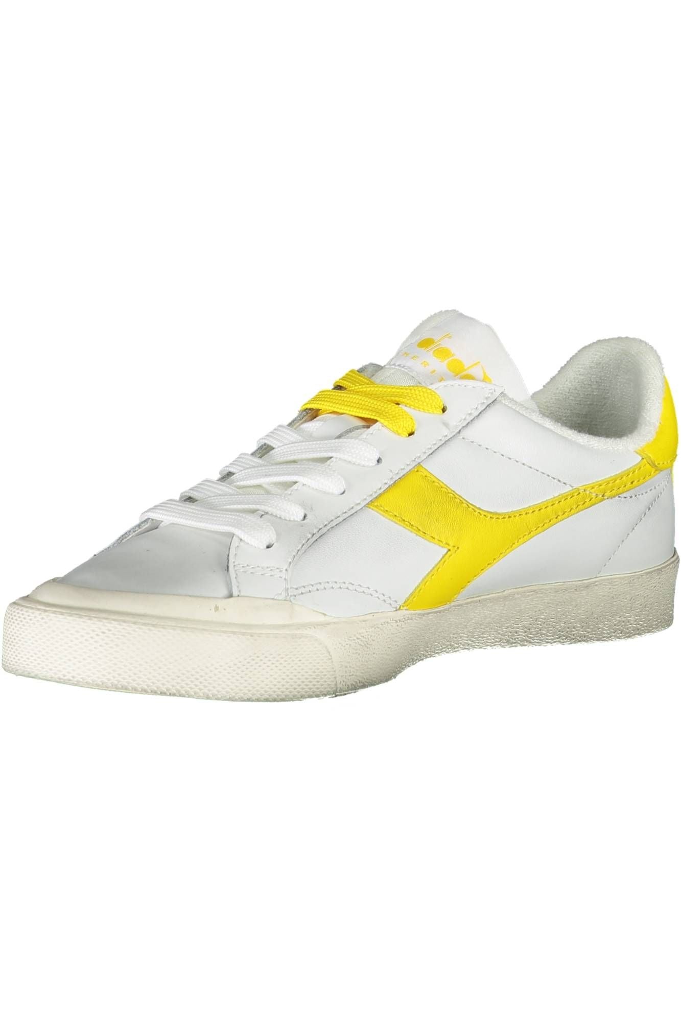 Elegante weisse Diadora Schnürschuhe