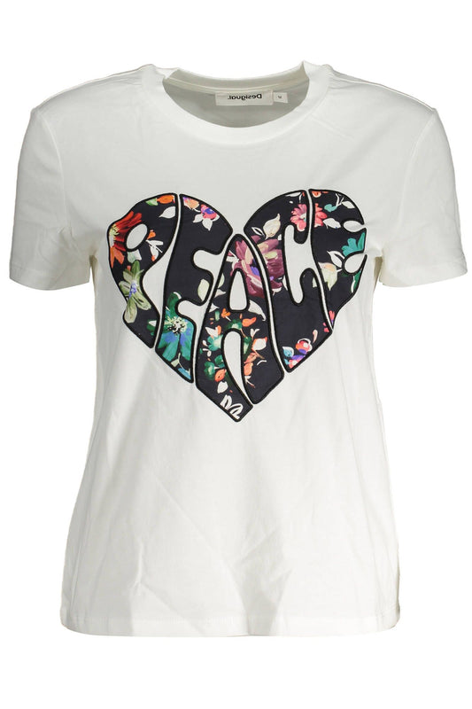 Desigual weisses T-Shirt