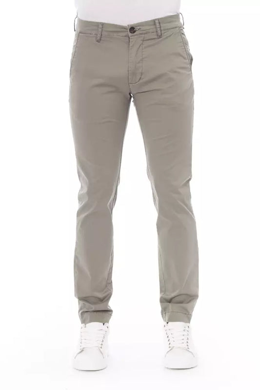 Baldinini Trend Elegante Beige Chino-Hose