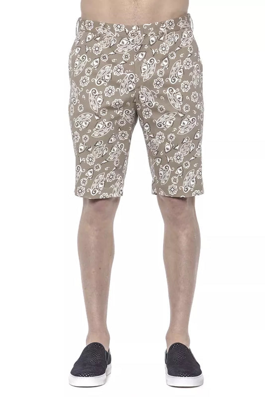 PT Torino Bermudashorts beige Muster beige