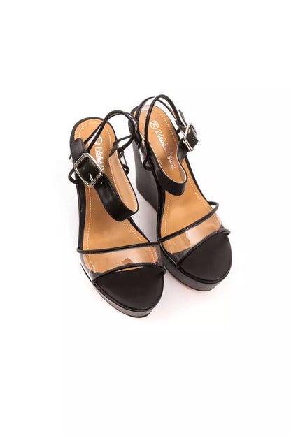 Péché Originel Keilsandalen schwarz