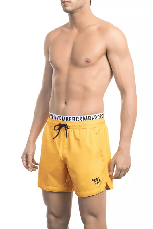 Bikkembergs Badeshorts in leuchtendem Orange