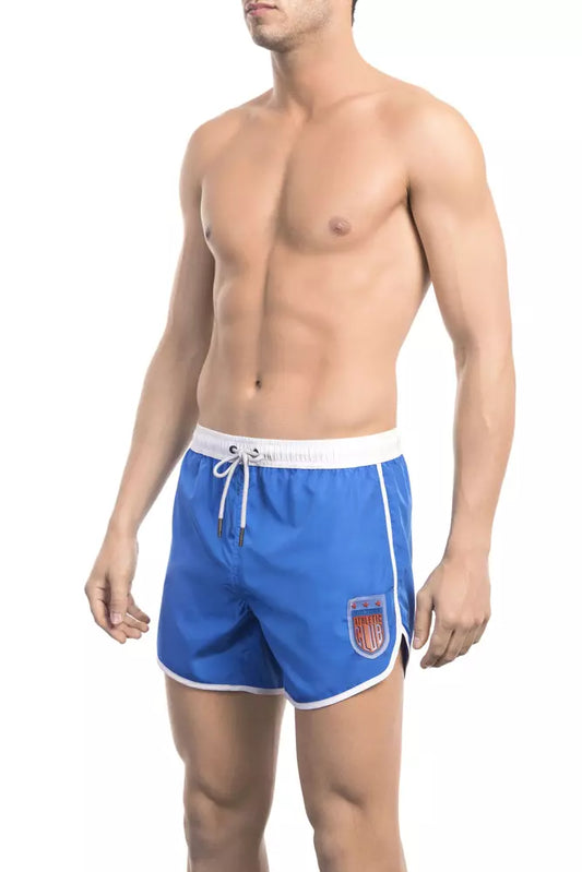 Bikkembergs Chic Maritime Bliss Herren Badeshorts