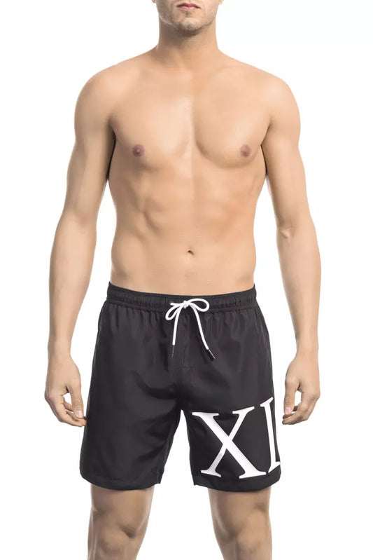 Bikkembergs Elegante Degradé-Badeshorts mit Taschen