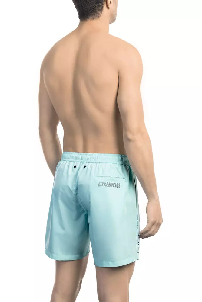 Bikkembergs Elegante Degradé-Badeshorts für Männer