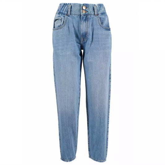 Yes Zee Schicke elastische Damenjeans mit hoher Taille