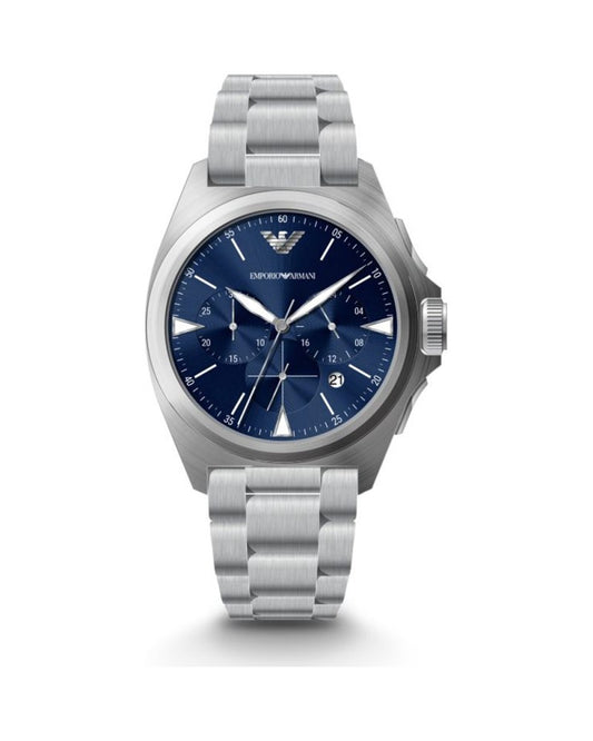 Emporio Armani Elegantes Silber Chronograph Zeitmesser