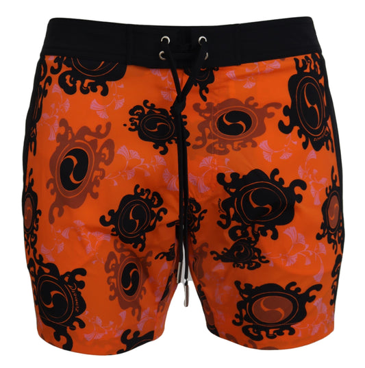 Dsquared² Orange Badeshorts Boxer