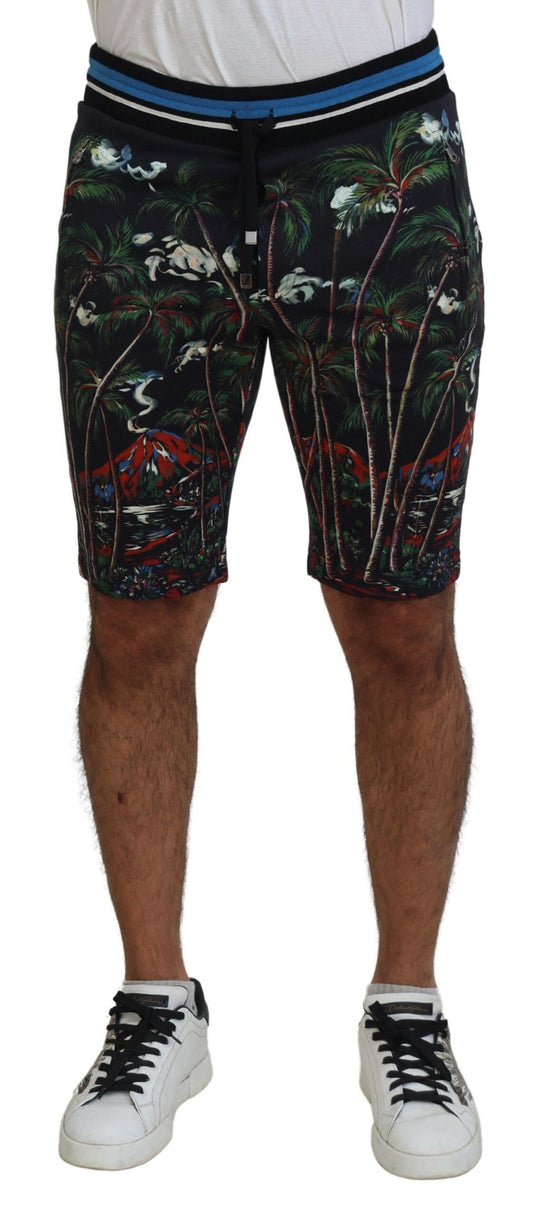 Dolce & Gabbana Shorts mit Volcano-Print