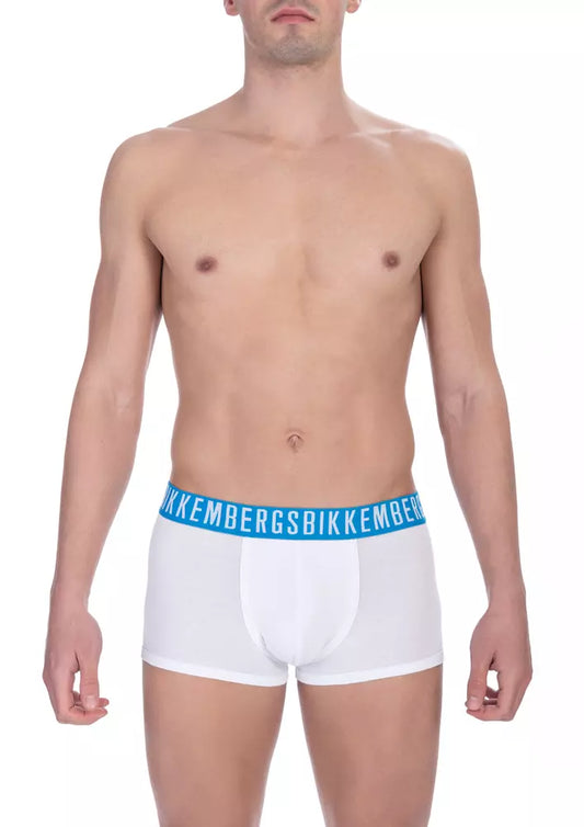 Bikkembergs Dreierpack Classic White Trunks