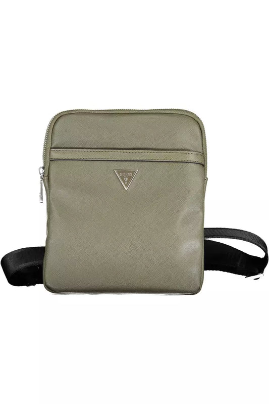 Borsa a tracolla Guess Jeans eco-conscious verde a tracolla