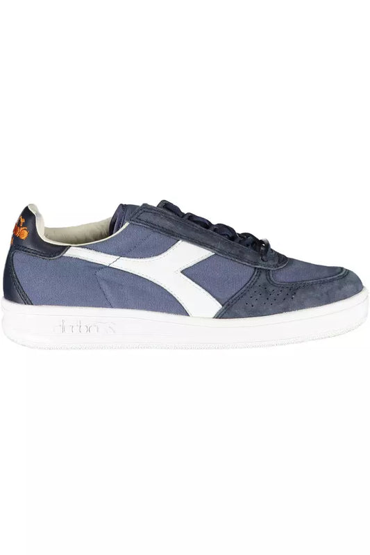 Diadora Blue Contrast Laces Luxury Sneakers