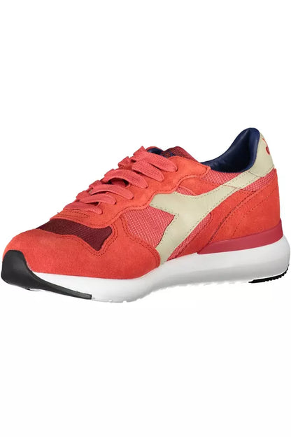 Diadora Puderrosa Leder-Mischung Sneakers