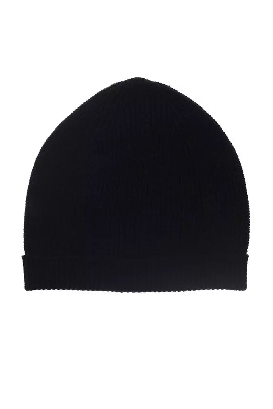 Alpha Studio Merino Wool Ribbed Beanie