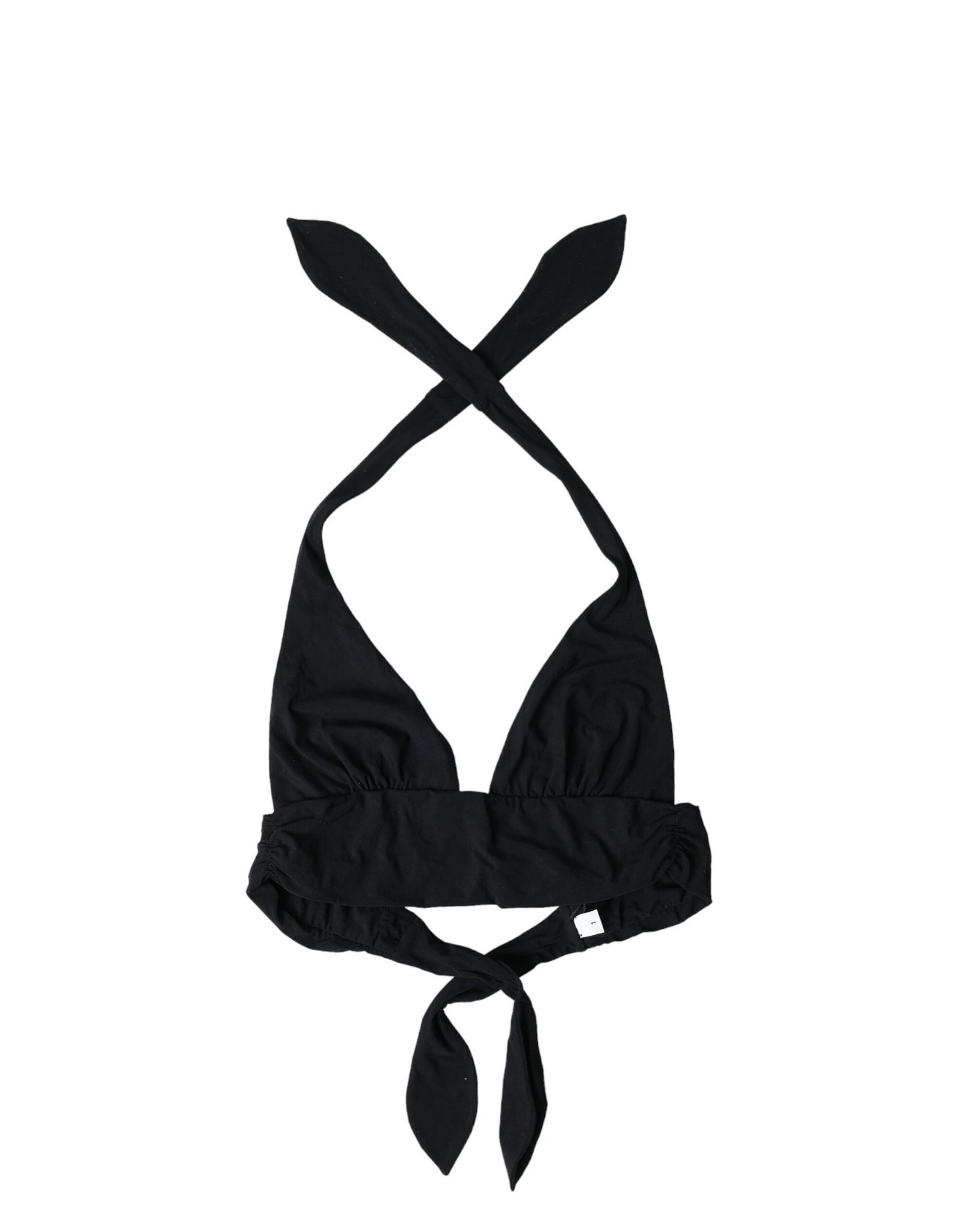 Dolce & Gabbana Elegantes schwarzes Bikini-Oberteil