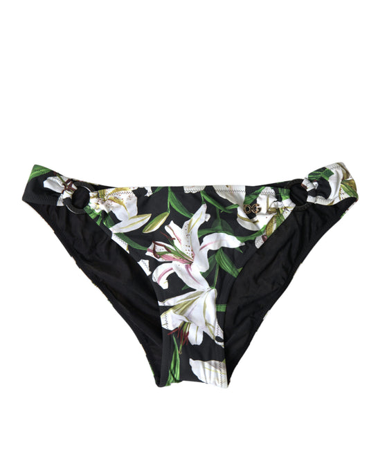 Dolce & Gabbana Bikini-Unterteil mit Blumendruck