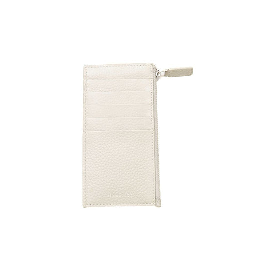 Cerruti 1881 Elegant bifold wallet in white leather