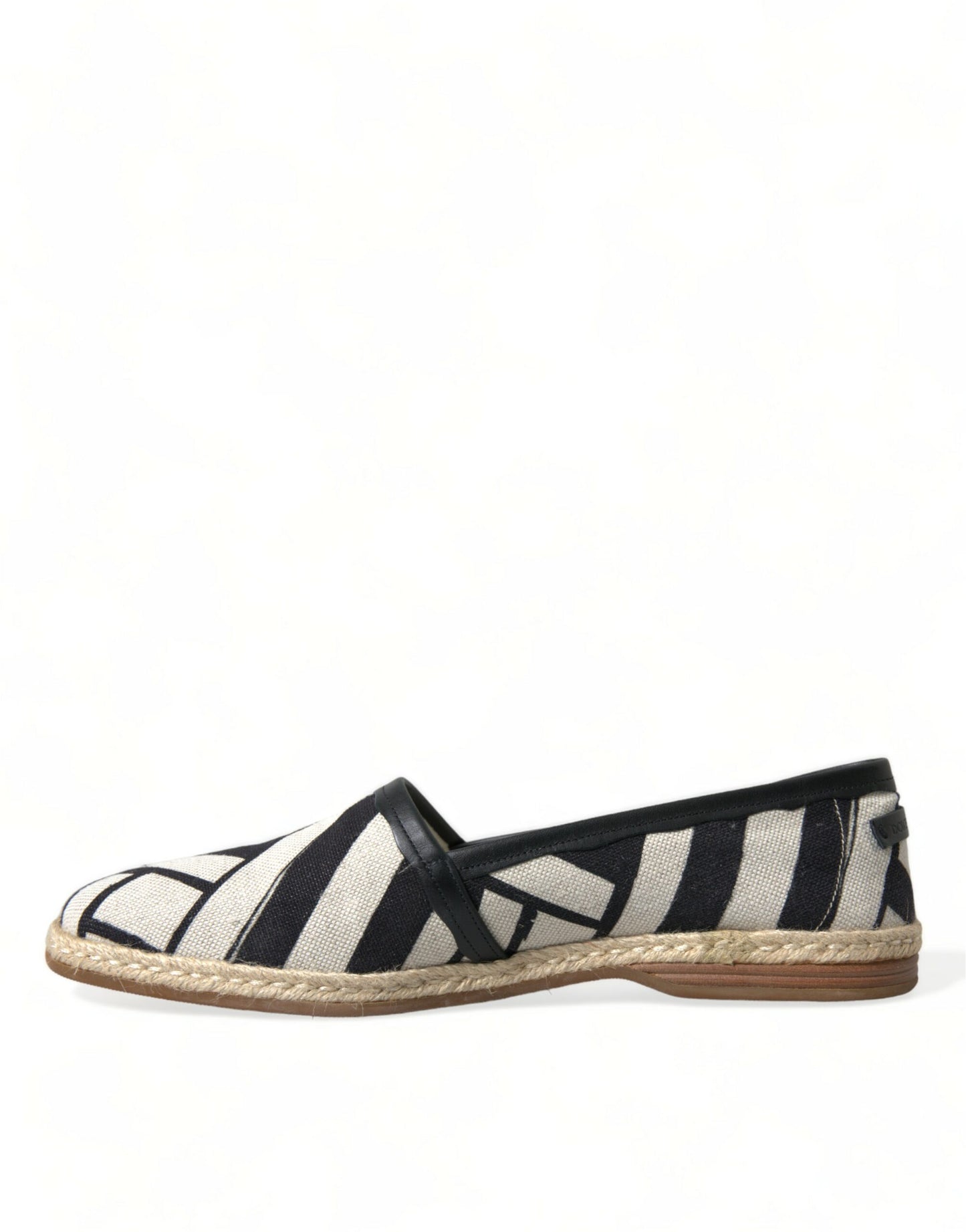 Dolce & Gabbana Espadrilles aus gestreiftem Canvas