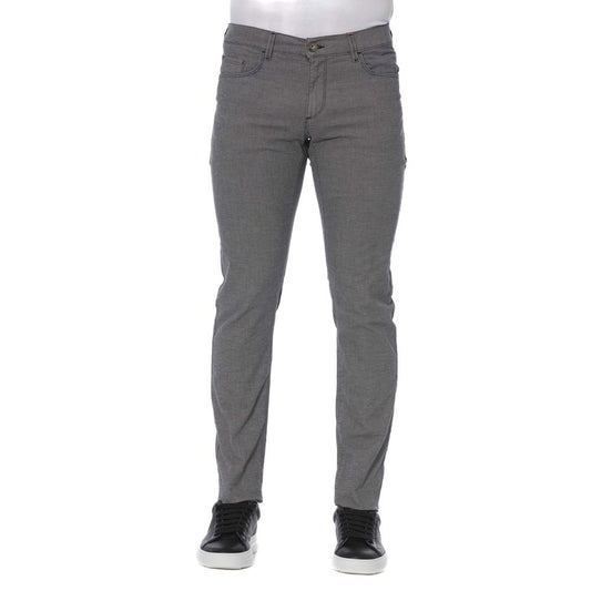 Trussardi cotton jeans grey