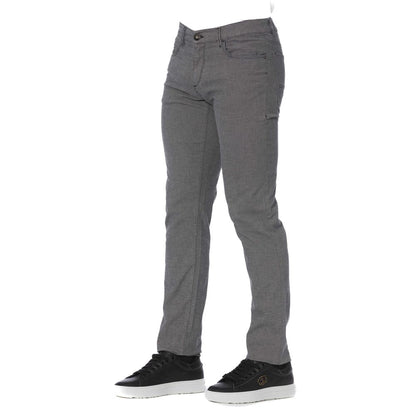 Trussardi Cotton-Jeans grau