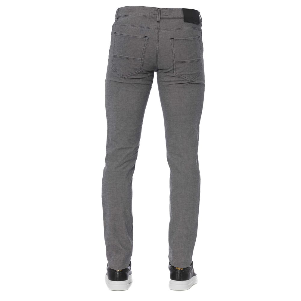 Trussardi Cotton-Jeans grau