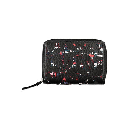 Desigual Elegante schwarze Brieftasche