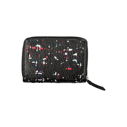 Desigual Elegante schwarze Brieftasche