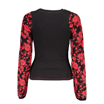 Desigual Schicker Pullover mit Rundhalsausschnitt und kontrastierenden Details