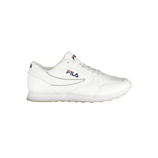 Fila Impeccable white trainers with contrasting accents