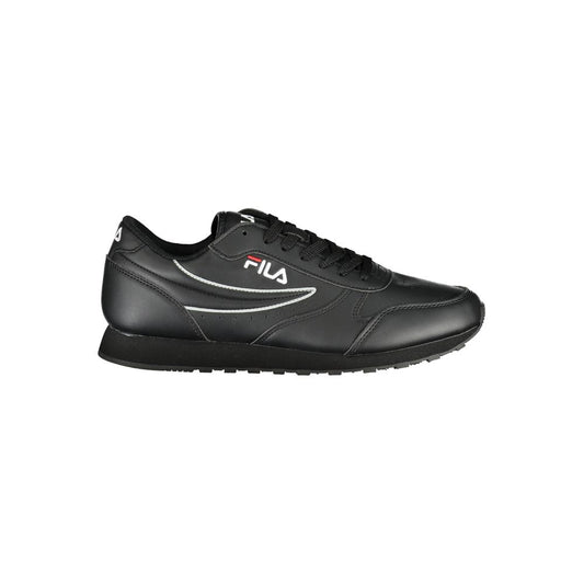 Fila Classic lace-up trainers with contrasting details