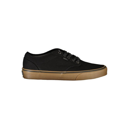 Vans Smooth Black Lace Up Trainers