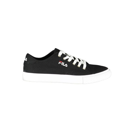 Fila Slim Black Lace Up Trainers