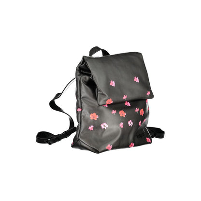 Desigual Schwarzer Polyethylen-Rucksack