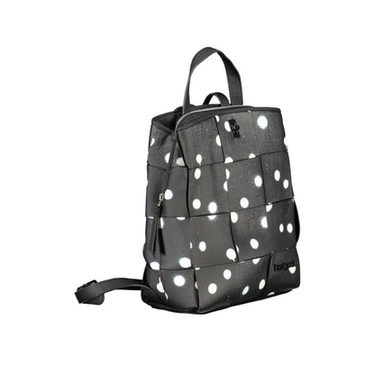 Desigual Schwarzer Polyethylen-Rucksack