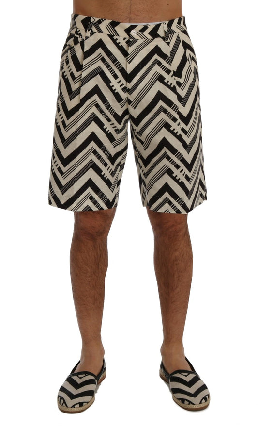 Dolce & Gabbana Leinenmix Shorts gestreift