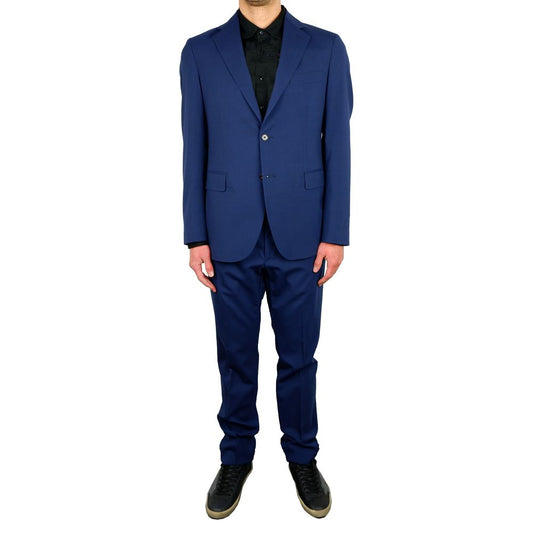 Aquascutum Eleganter zweiteiliger Anzug aus einer Wollmischung in Blau